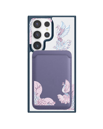 Android Magnetic Wallet Case - Peacock 1.0