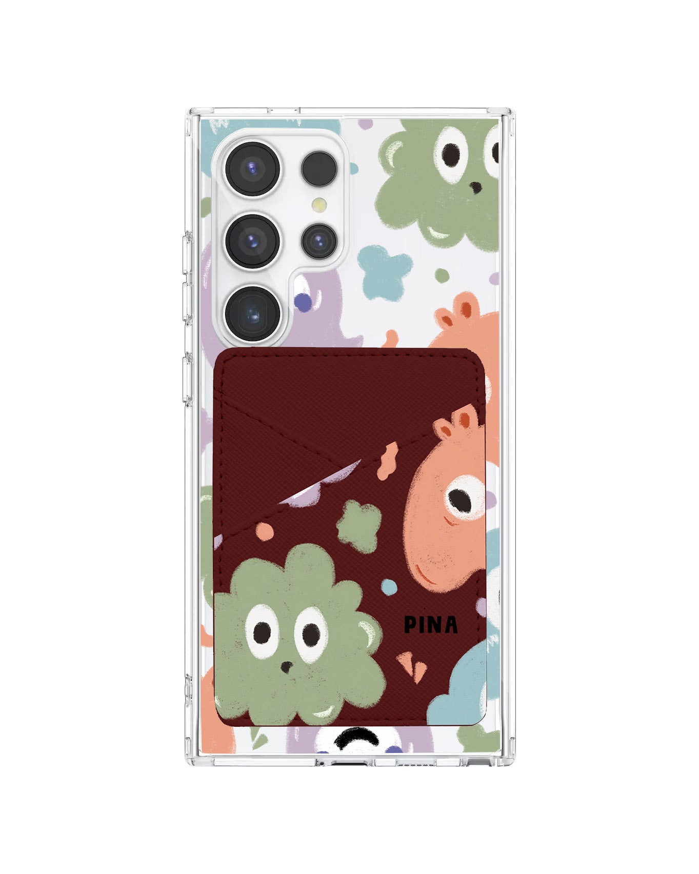 Android Phone Wallet Case - Cute Monster 2