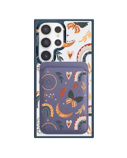 Android Magnetic Wallet Case - Boho 3.0