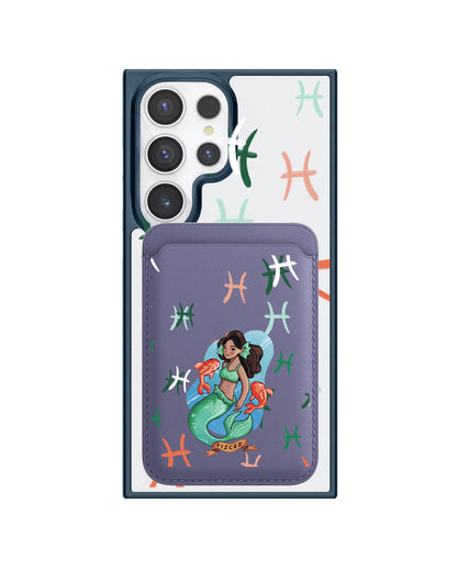 Android Magnetic Wallet Case - Pisces