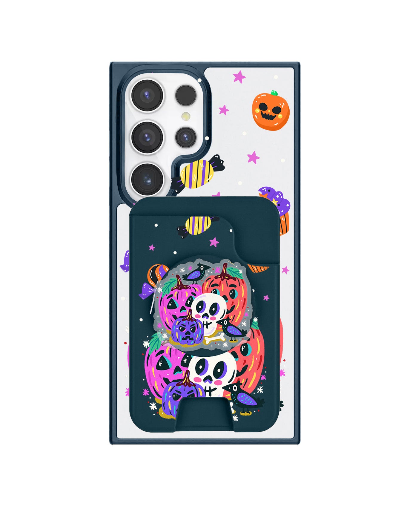 Android Magpop Wallet - Pumpkins Monster
