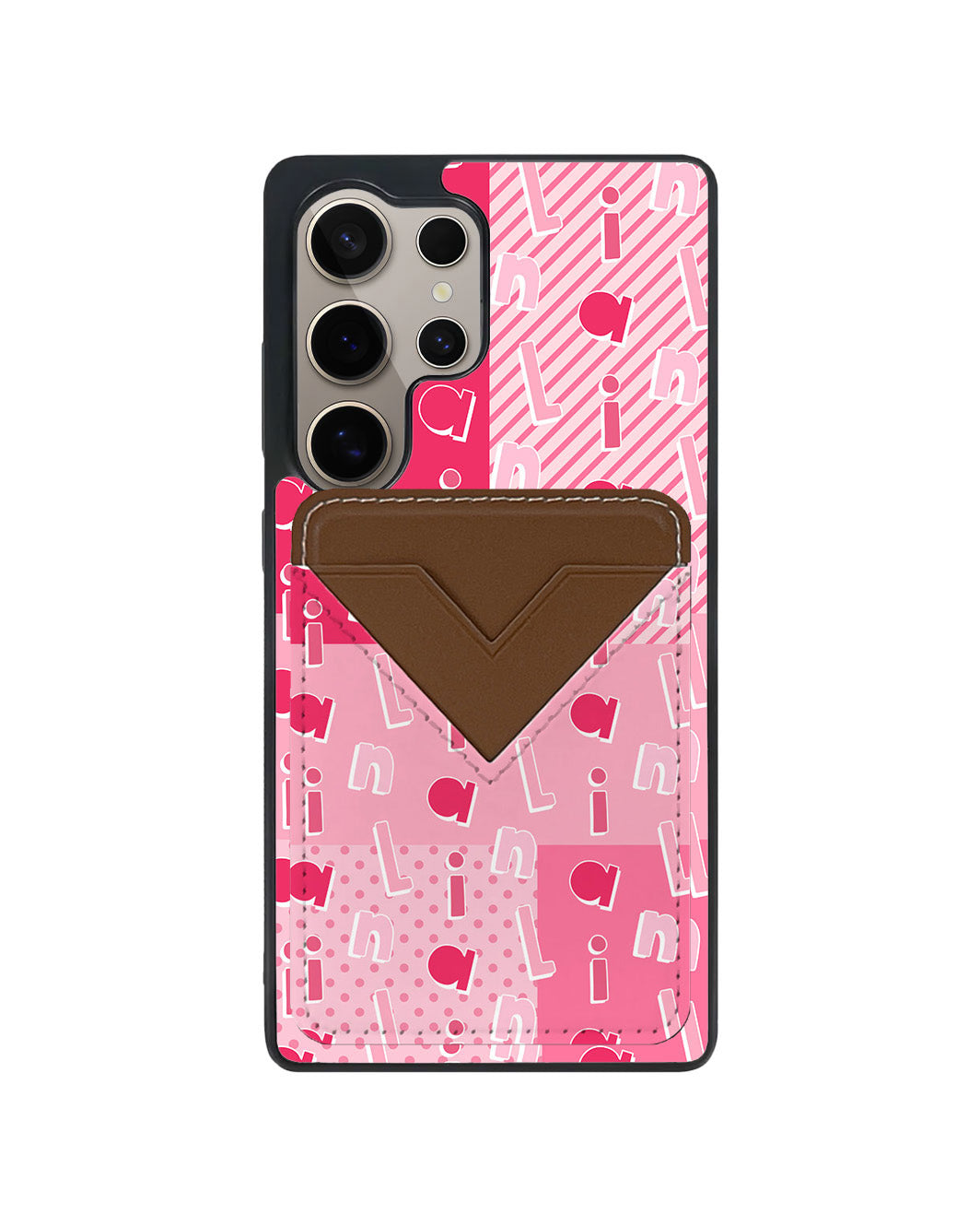 Android Avant Wallet Case - Custom Monogram 3.0 Abstract 2.0