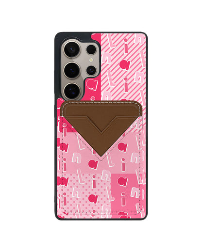 Android Avant Wallet Case - Custom Monogram 3.0 Abstract 2.0