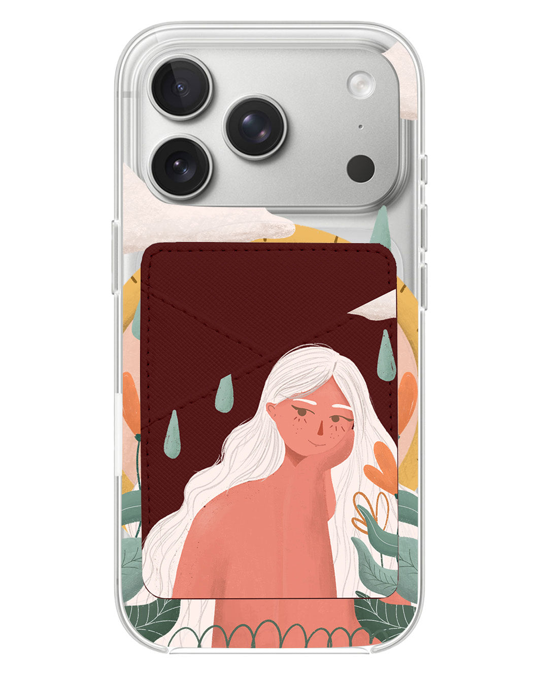 iPhone Phone Wallet Case - Adara