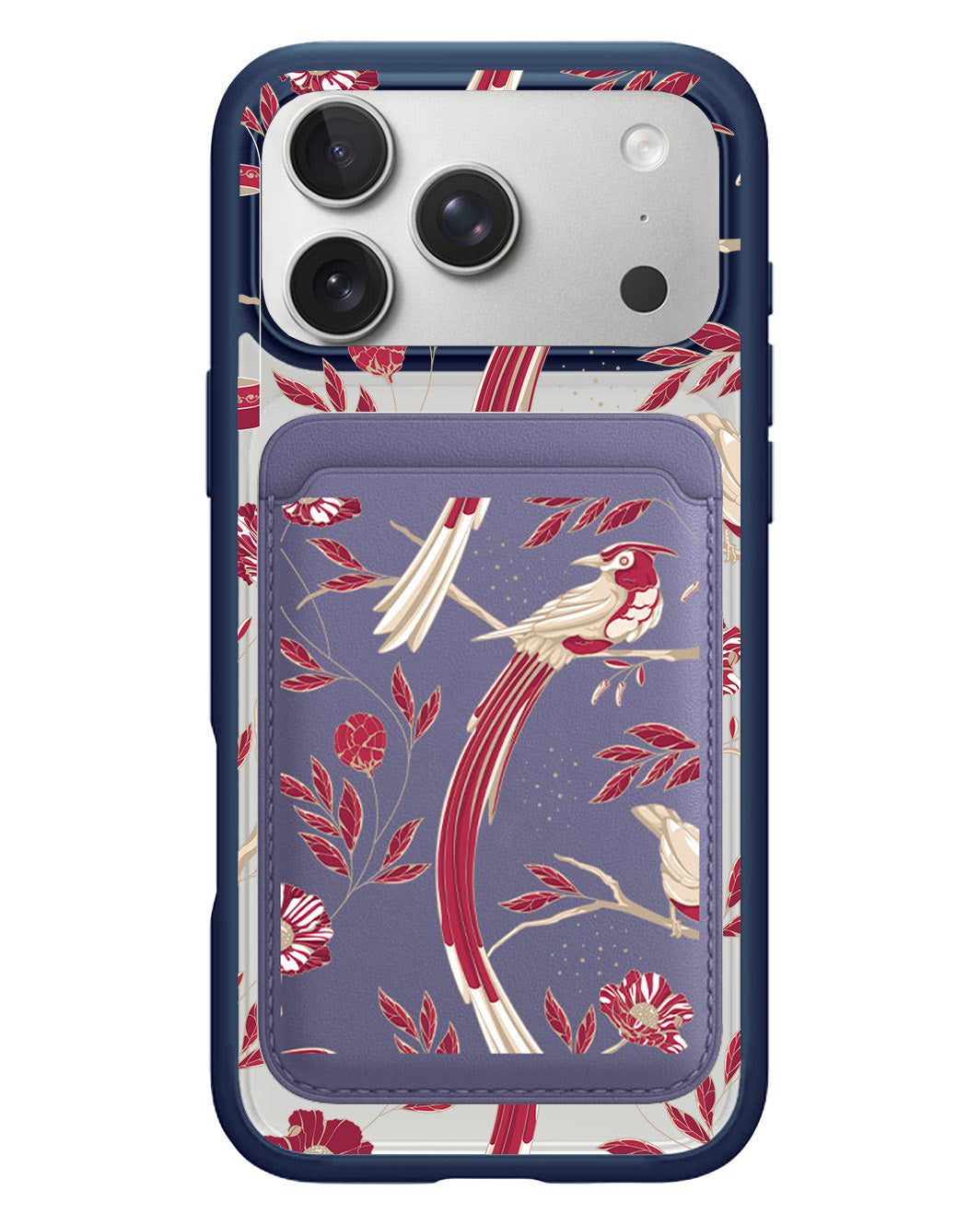 iPhone Magnetic Wallet Case - Lovebird 8.0
