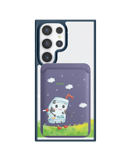 Android Magnetic Wallet Case - Milk To My Cookies (Couple Case)