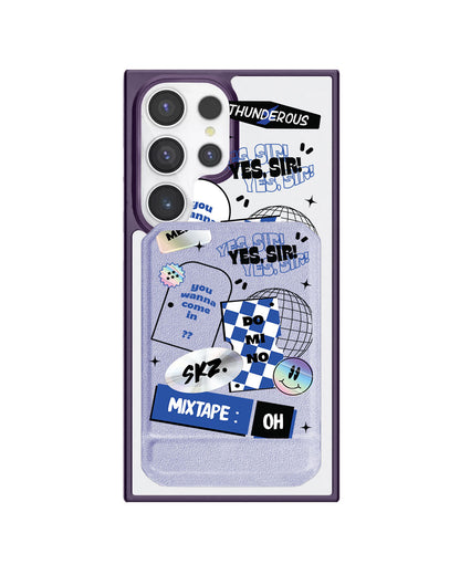 Android Magnetic Multifold Wallet - Stray Kids Sticker Pack