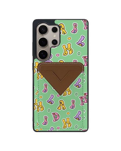 Android Avant Wallet Case - Playful Monogram 7.0