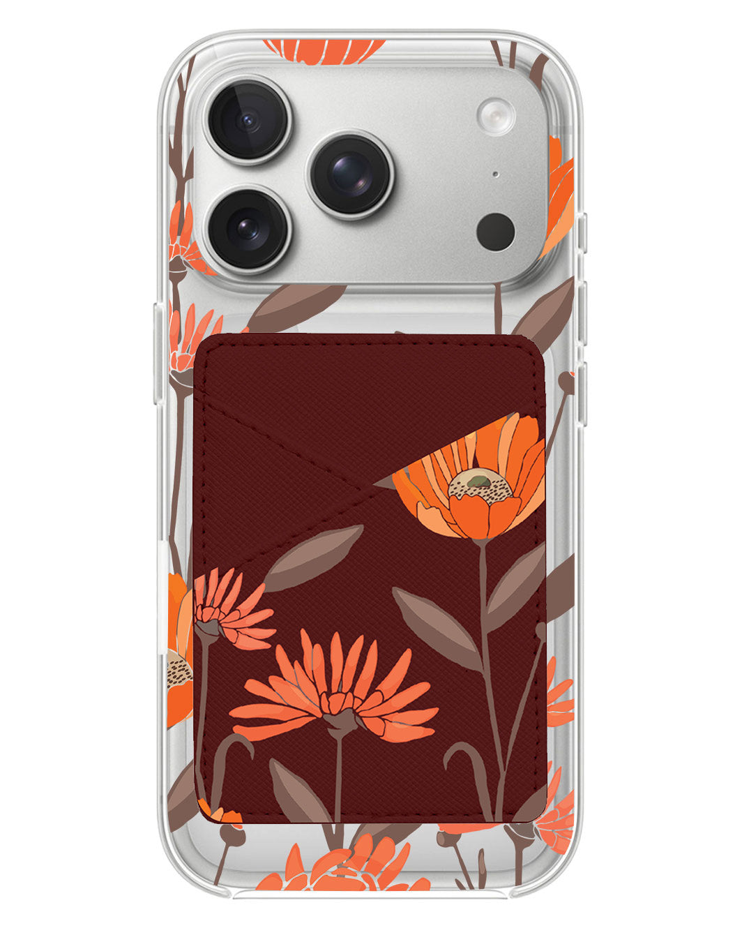 iPhone Phone Wallet Case - November Marigold