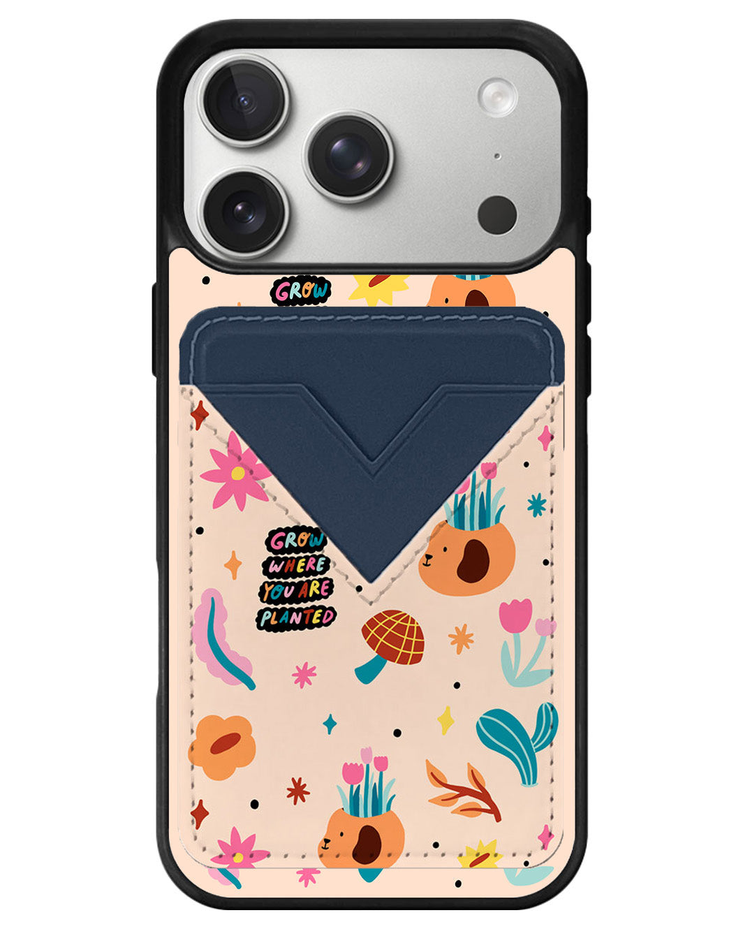 iPhone Avant Wallet Case - Grow And Bloom
