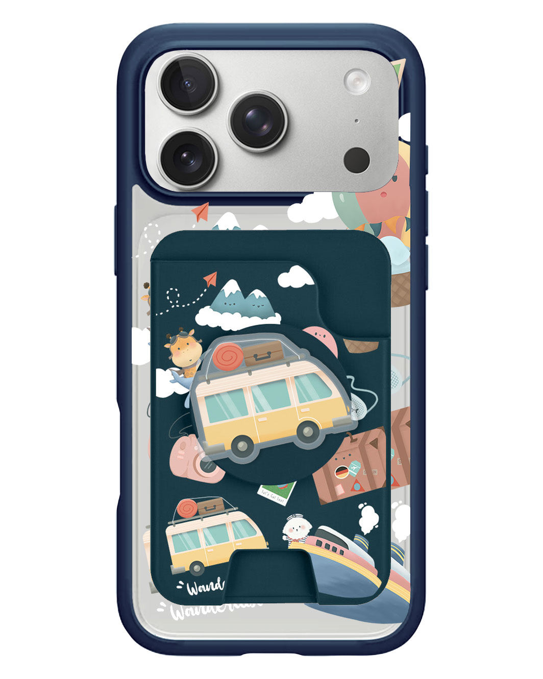 iPhone Magpop Wallet - Travel