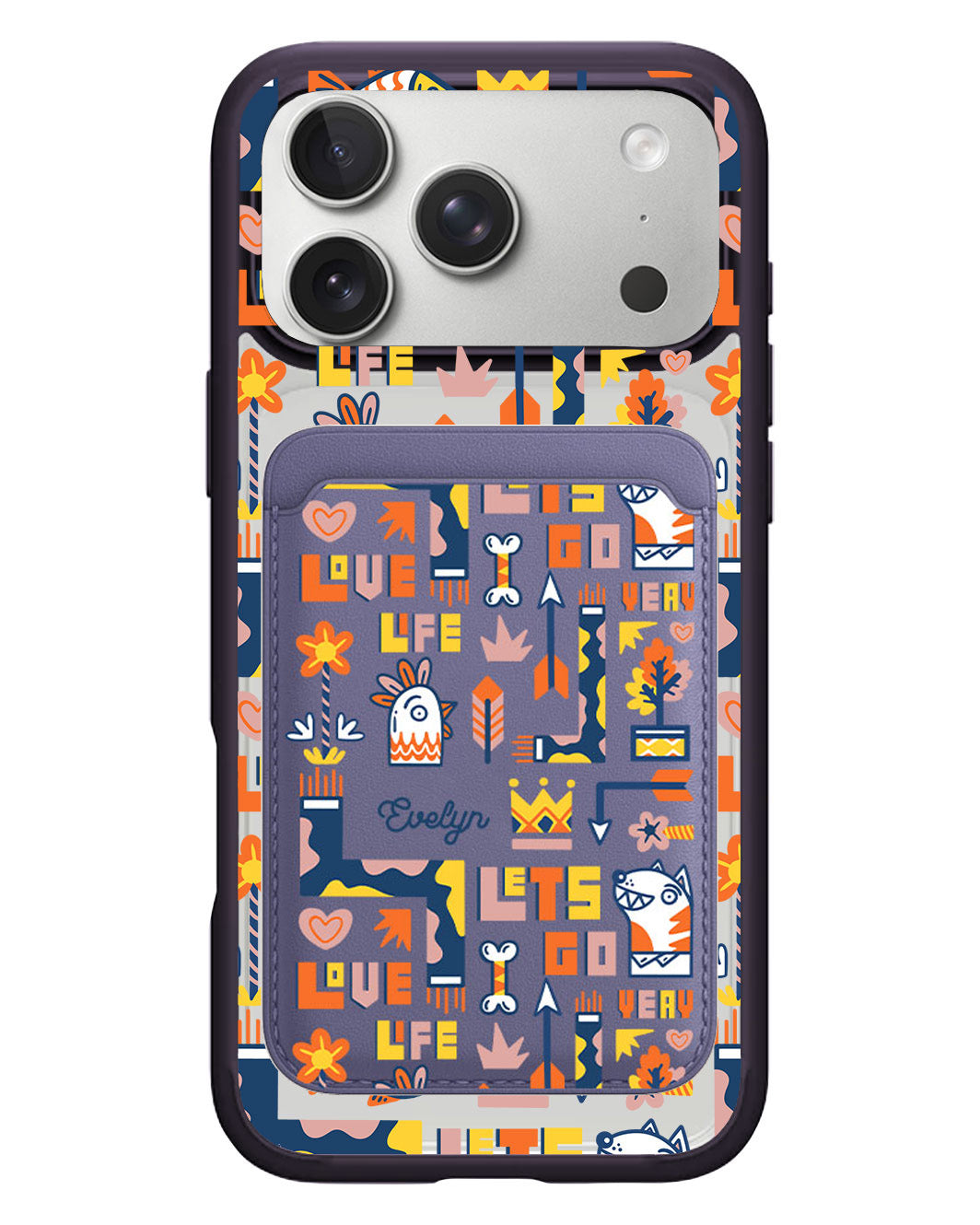 iPhone Magnetic Wallet Case - Life in Colour