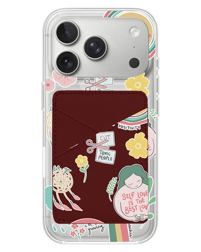 iPhone Phone Wallet Case - Self Love