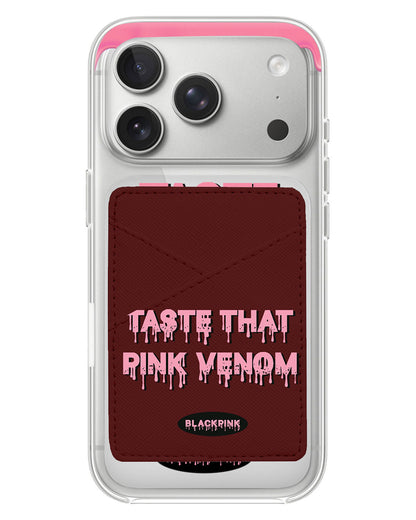 iPhone Phone Wallet Case - Pink Venom