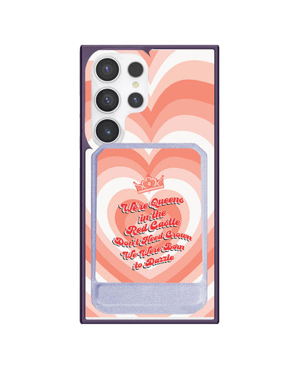 Android Magnetic Multifold Wallet - Red Velvet Luv