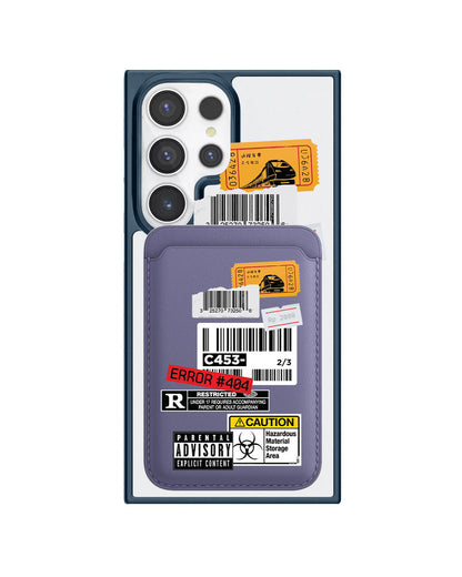 Android Magnetic Wallet Case - Label Sticker Pack