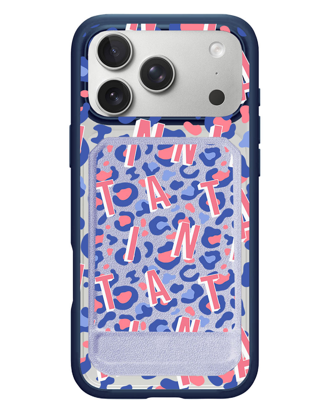 iPhone Magnetic Multifold Wallet - Leopard Monogram 1.0