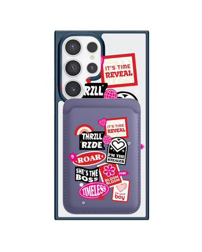 Android Magnetic Wallet Case - The Boyz Song Sticker Pack