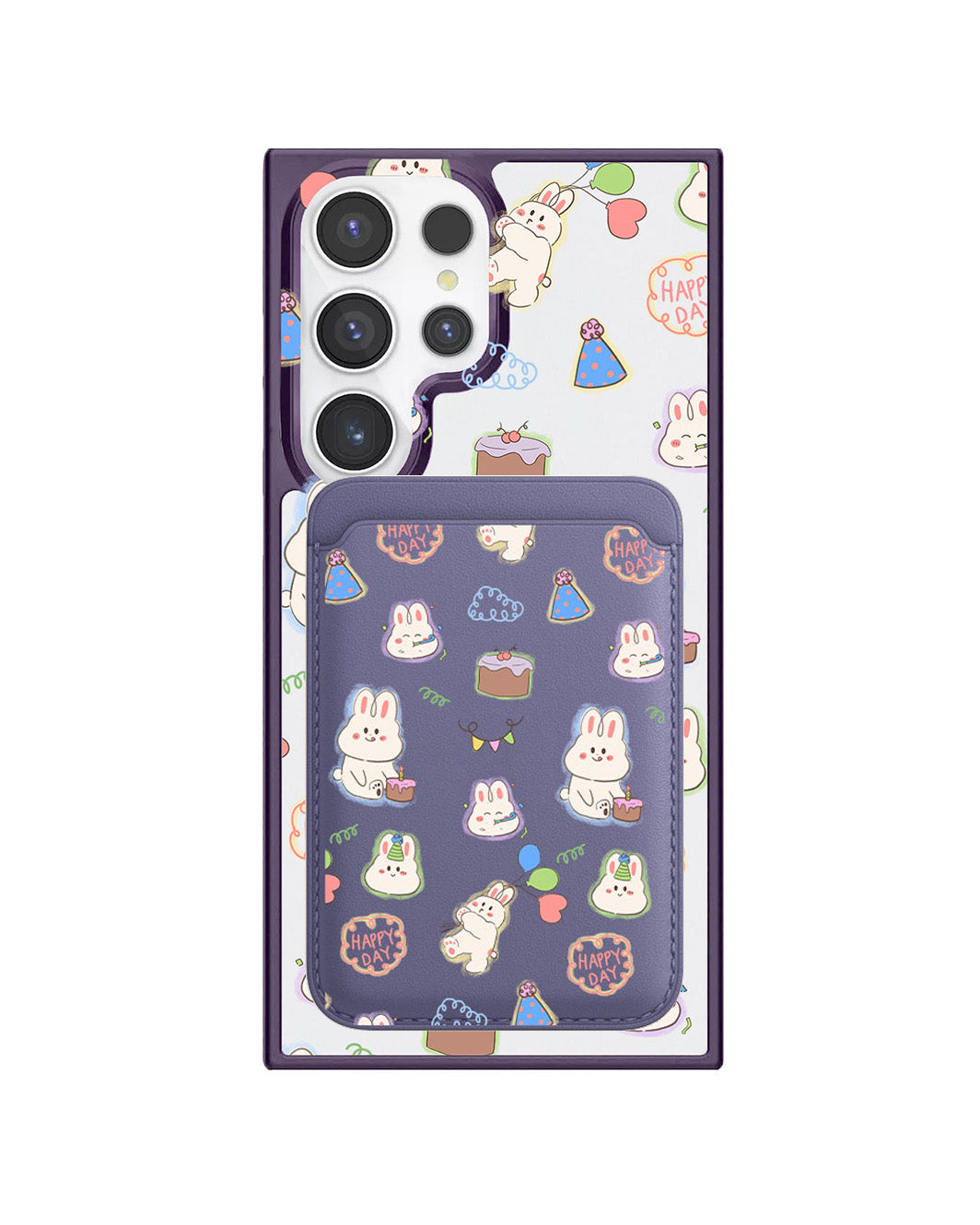 Android Magnetic Wallet Case - Fun Party