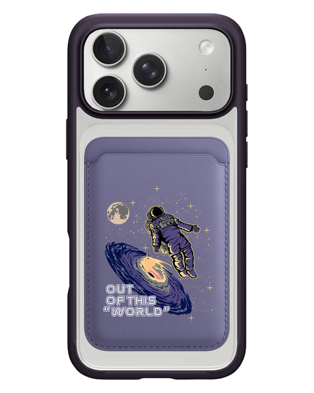 iPhone Magnetic Wallet Case - Out Of This World