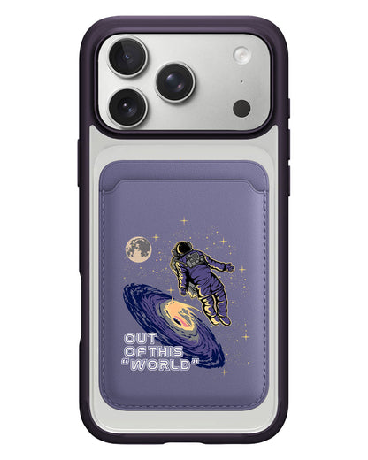 iPhone Magnetic Wallet Case - Out Of This World