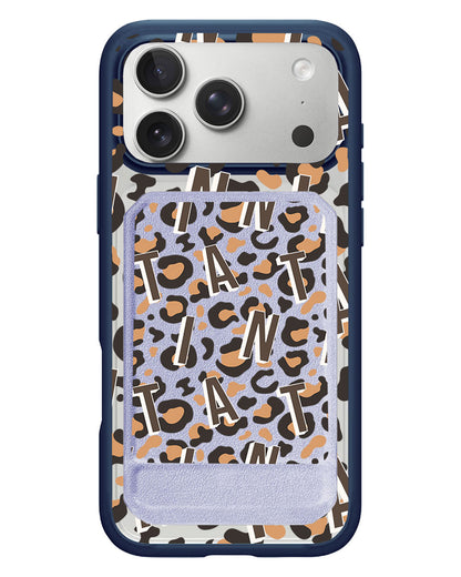 iPhone Magnetic Multifold Wallet - Leopard Monogram 2.0