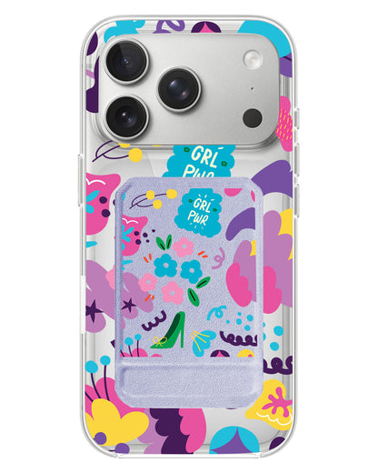 iPhone Magnetic Multifold Wallet - Girl Power 1.0