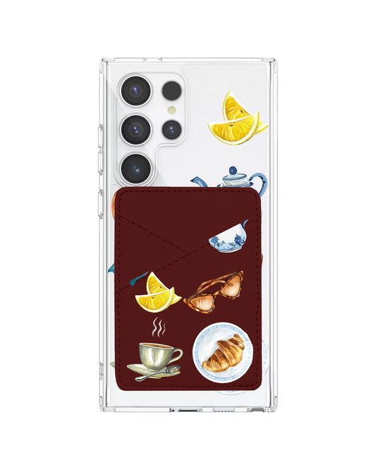 Android Phone Wallet Case - Afternoon Tea