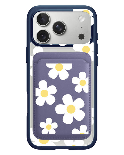 iPhone Magnetic Wallet Case - Daisy 2.0