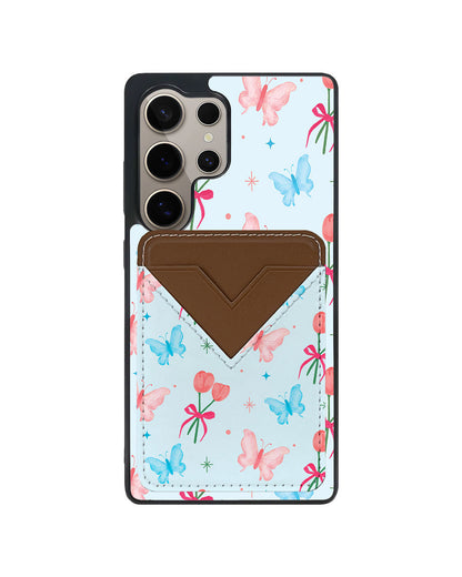 Android Avant Wallet Case - Coquette Butterfly