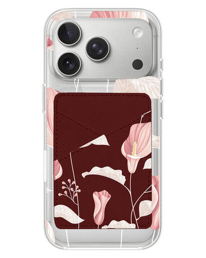 iPhone Phone Wallet Case - Easter Lily