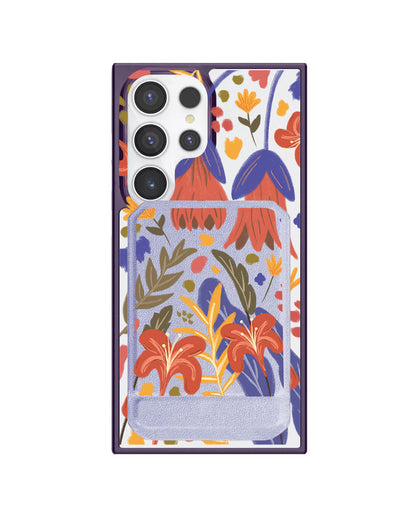 Android Magnetic Multifold Wallet - Nature Lovers