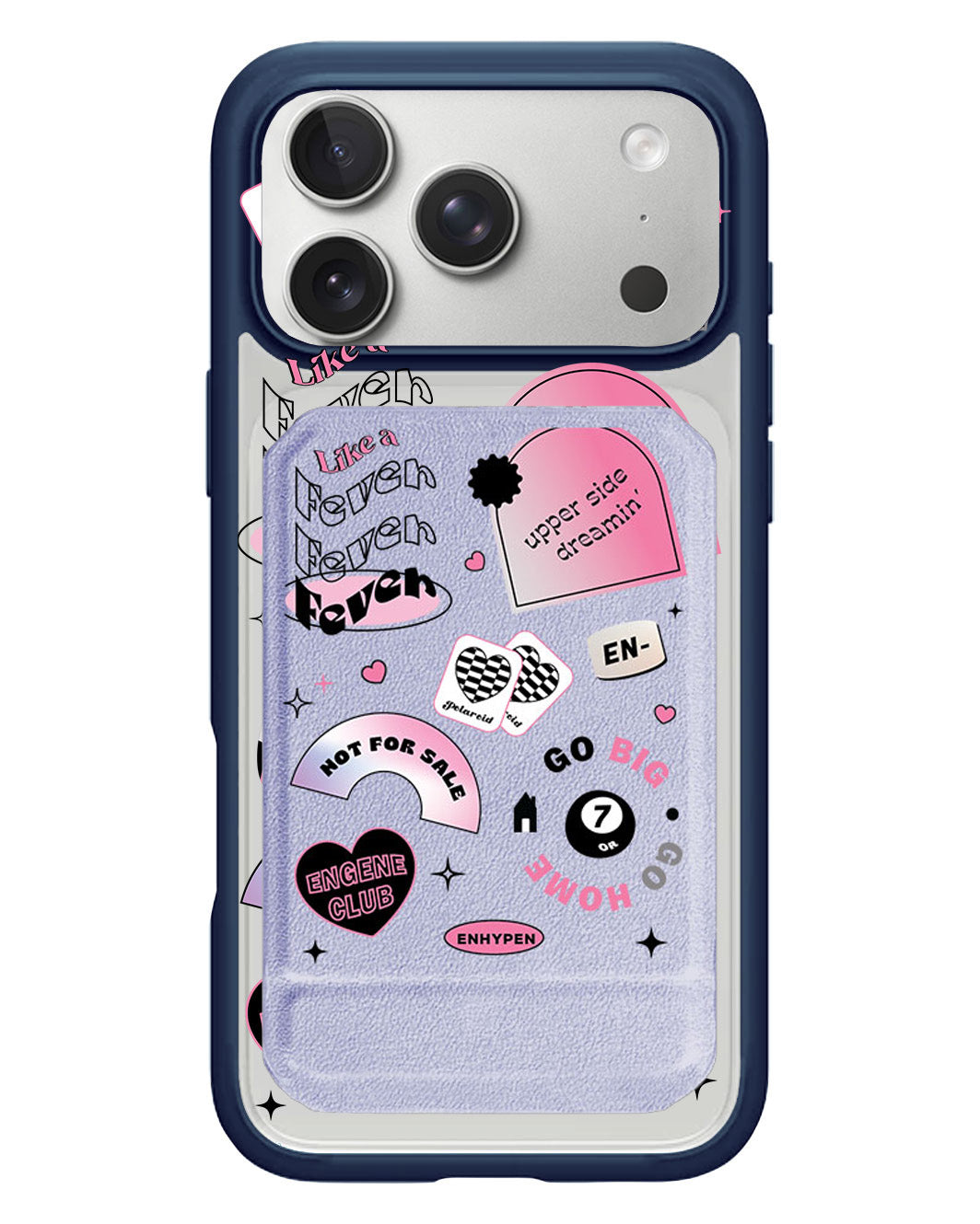 iPhone Magnetic Multifold Wallet - Enhyphen Sticker Pack