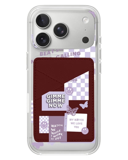 iPhone Phone Wallet Case - Aespa Sticker Pack