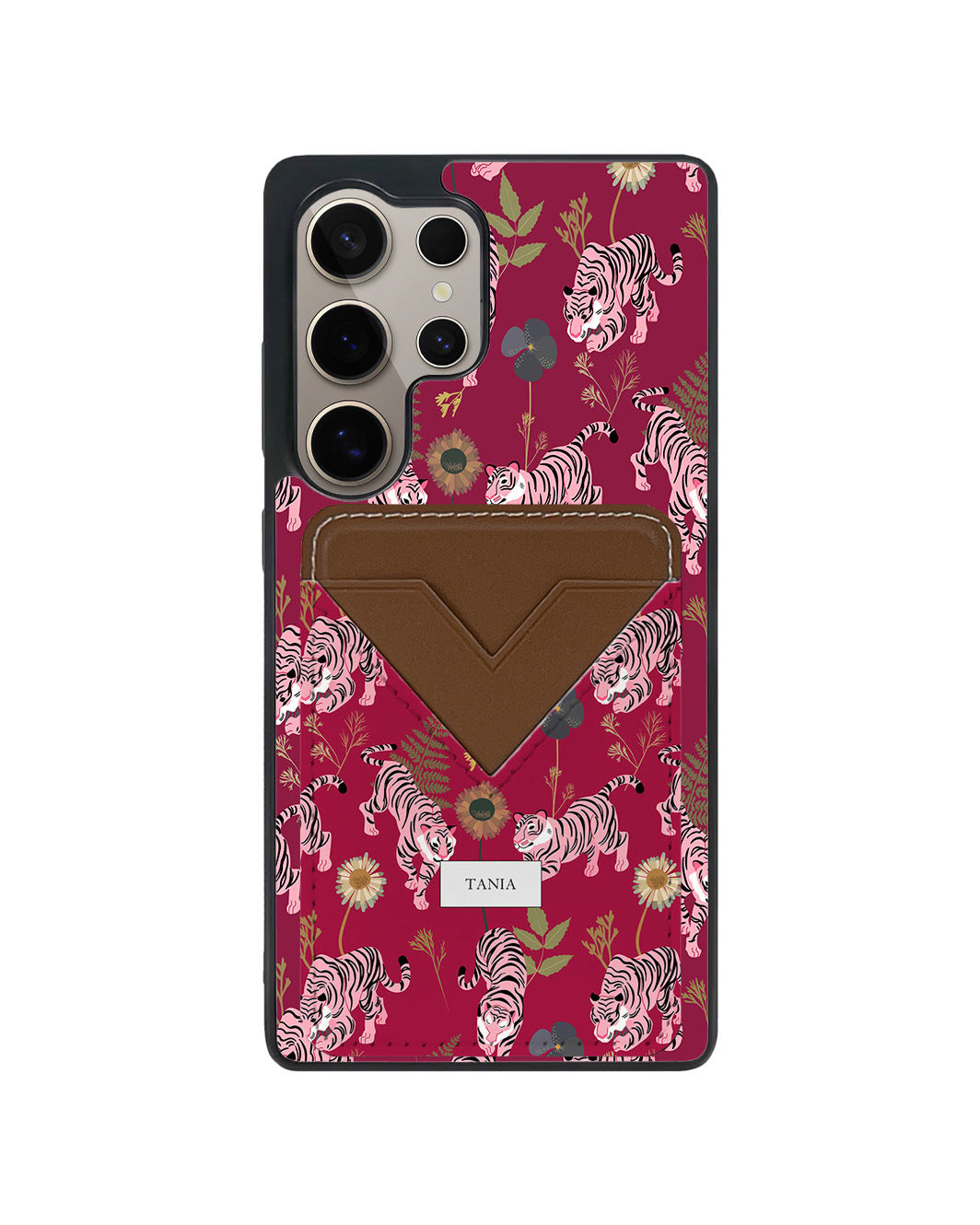Android Avant Wallet Case - Tigre Rosa