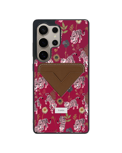 Android Avant Wallet Case - Tigre Rosa