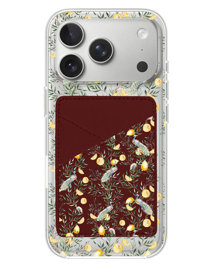 iPhone Phone Wallet Case - Limone