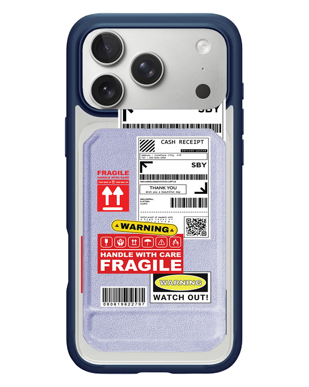 iPhone Magnetic Multifold Wallet - Shipping Label