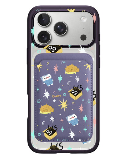 iPhone Magnetic Wallet Case - Nightover