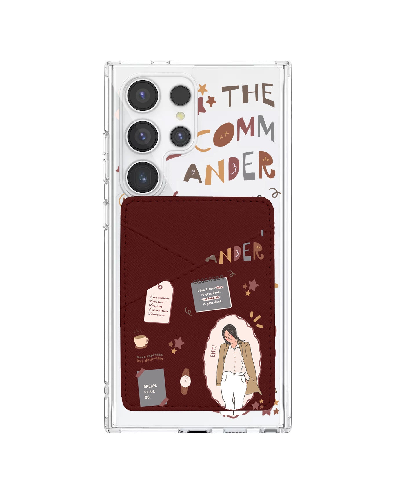 Android Phone Wallet Case - Entj