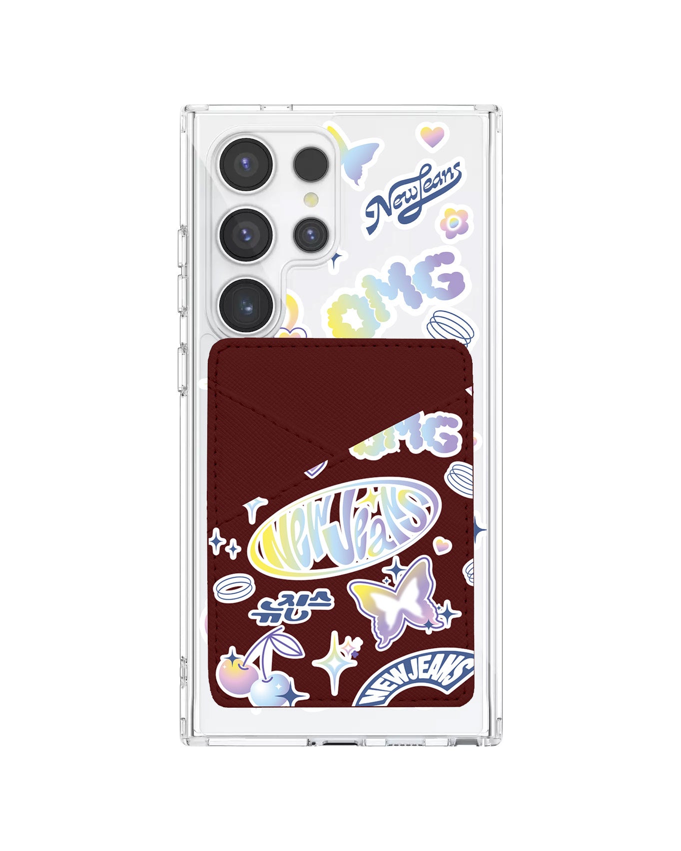 Android Phone Wallet Case - NewJeans OMG 1.0