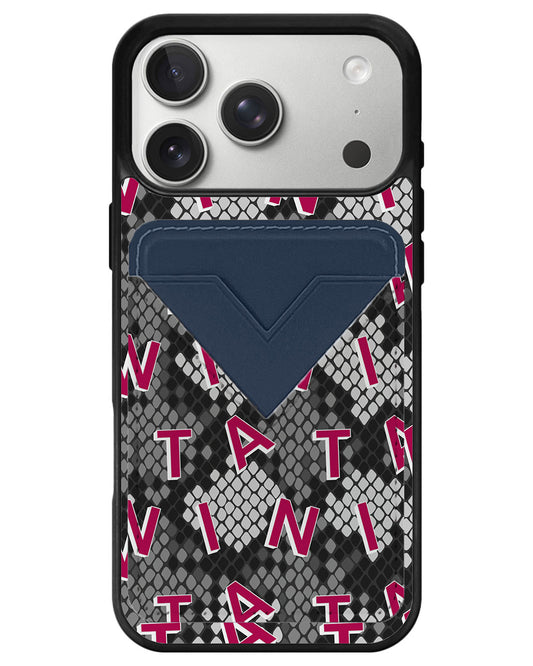 iPhone Avant Wallet Case - Serpent Monogram 2.0