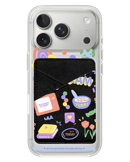 iPhone Phone Wallet Case - Hello Future