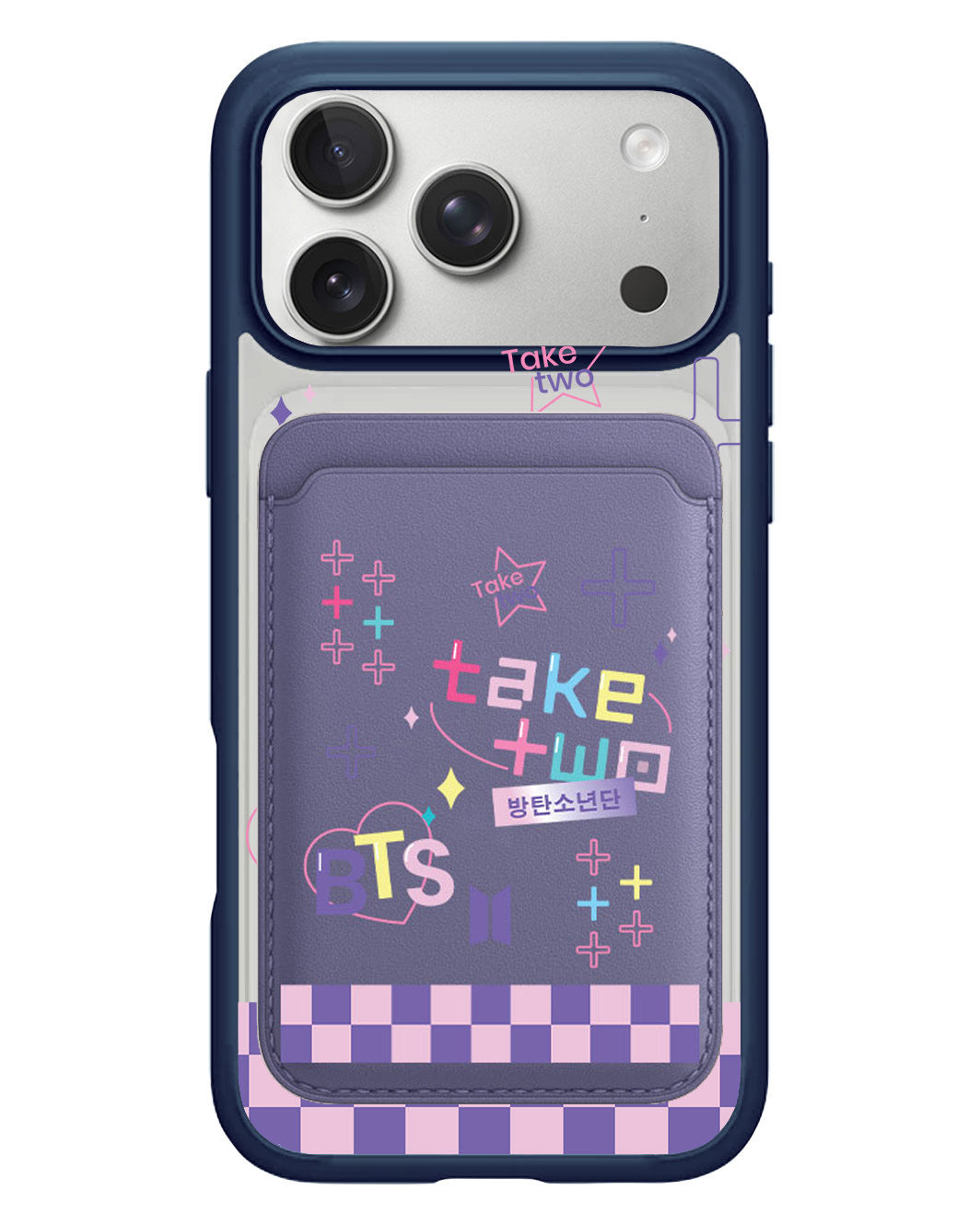 iPhone Magnetic Wallet Case - BTS Take Two