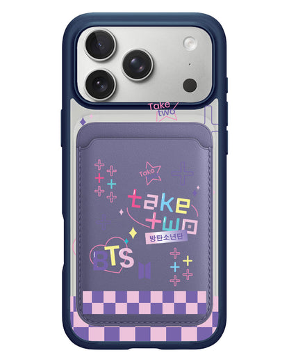 iPhone Magnetic Wallet Case - BTS Take Two