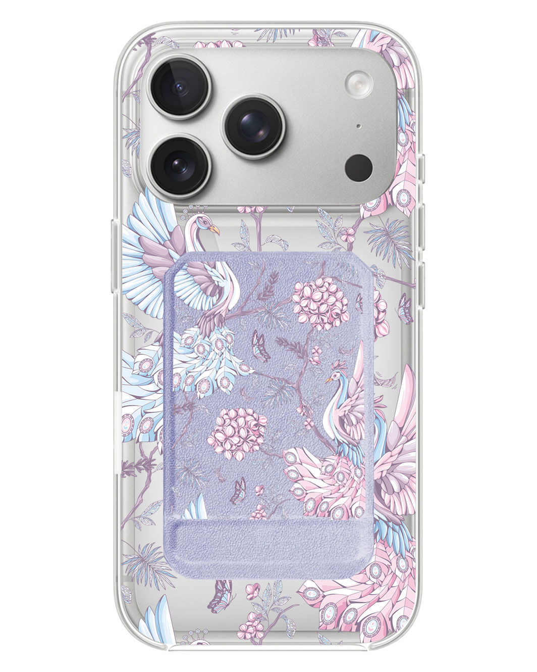 iPhone Magnetic Multifold Wallet - Peacock 2.0