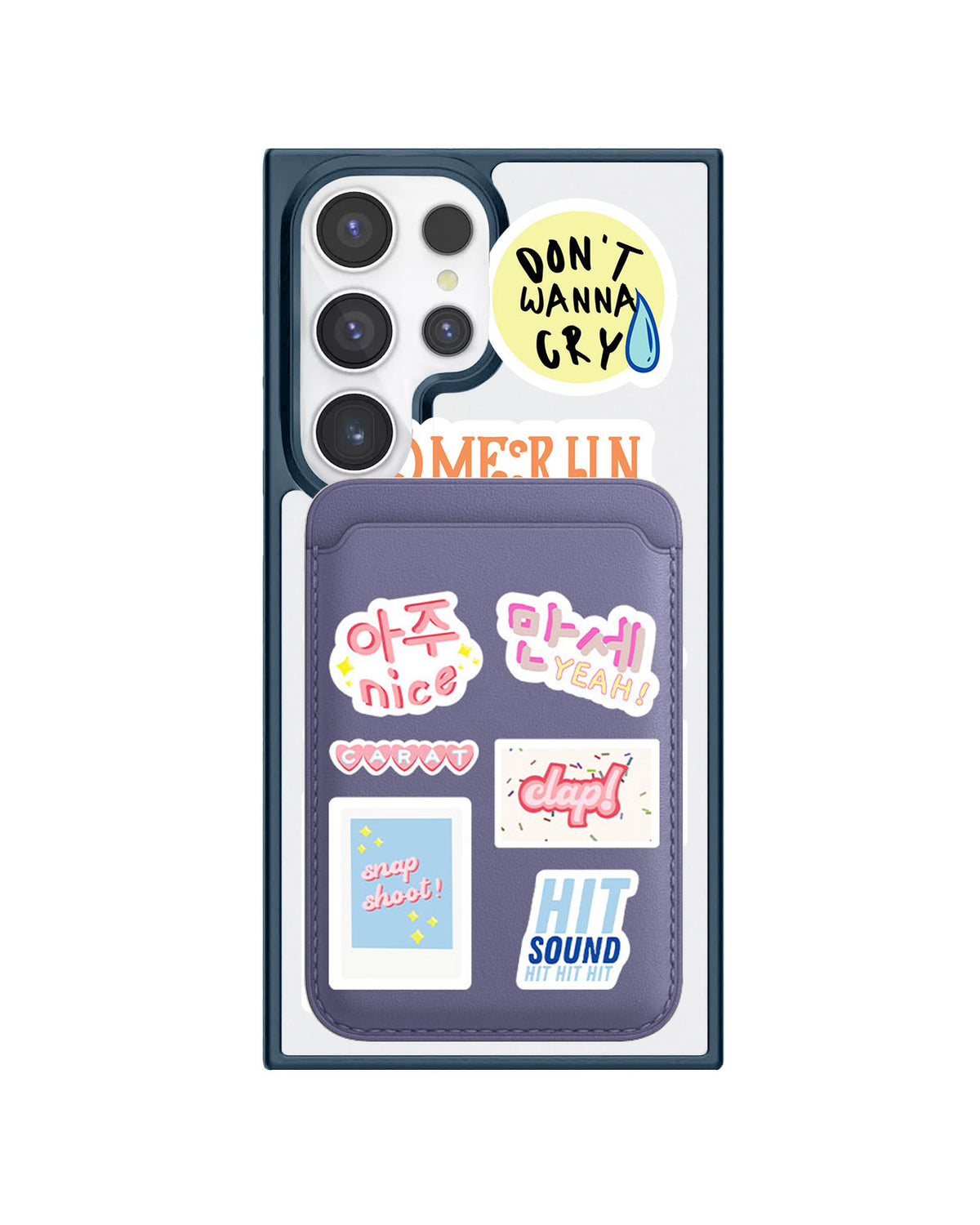 Android Magnetic Wallet Case - Seventeen Sticker Pack