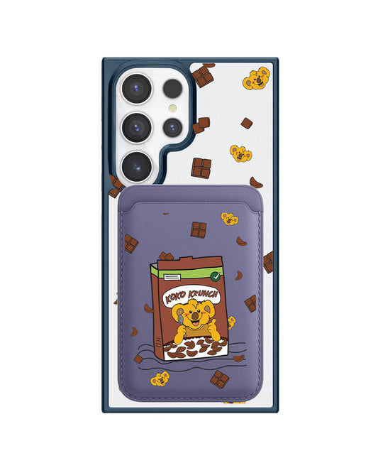 Android Magnetic Wallet Case - Choco Cereal