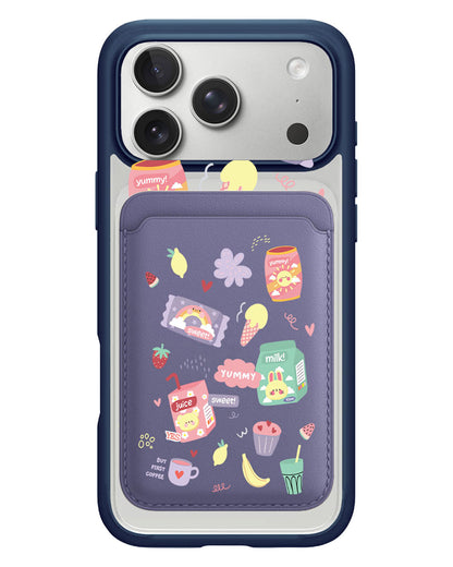 iPhone Magnetic Wallet Case - Sweet & Yummy