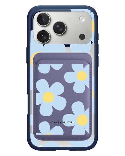 iPhone Magnetic Wallet Case - Daisy Garland